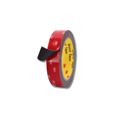 Detailaufnahme Klebeband zur Montage