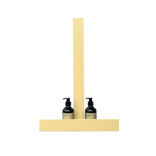 Duschablage zum Einhängen – Beige matt, modern & ohne zu bohren