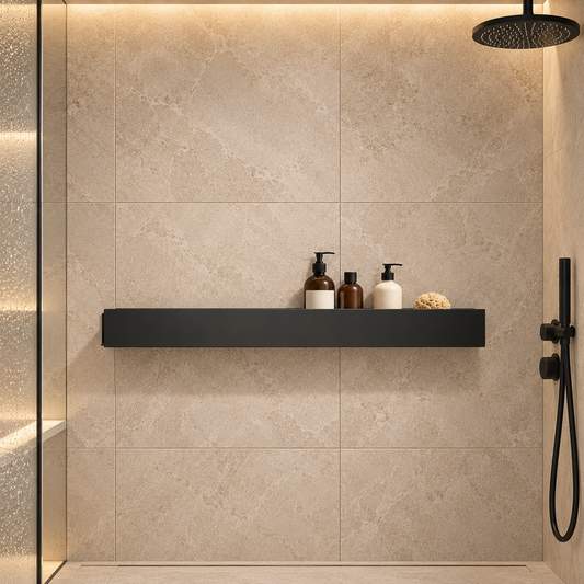 XXL Duschablage 110 cm Breite für Walk-In Duschen