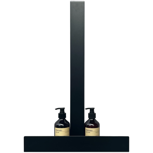 Duschablage zum Einhängen – Schwarz matt, modern & ohne zu bohren